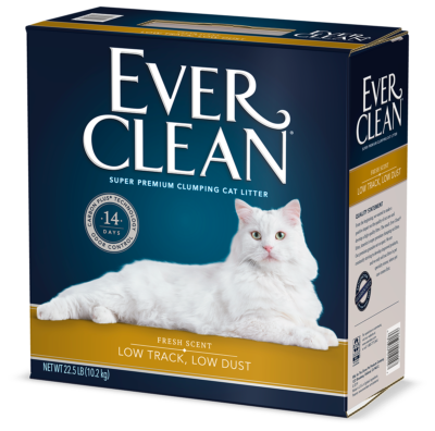 Ever Clean 淡香低粉塵貓砂 8.5KG  (有香味) (黃色)