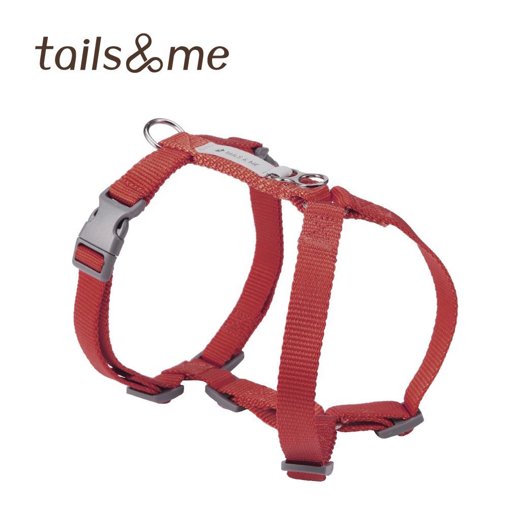 tails&me 尾巴與我 -經典尼龍帶系列 單色胸背帶(三色）