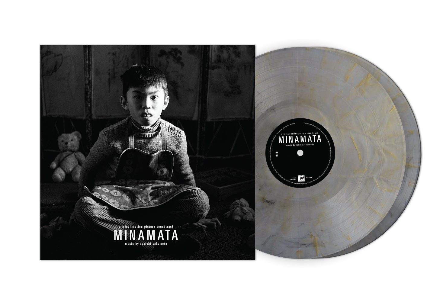 O.S.T. / Ryuichi Sakamoto 坂本龍一《Minamata 惡水真相》（獨家灰金煙燻彩膠180g 2LP）