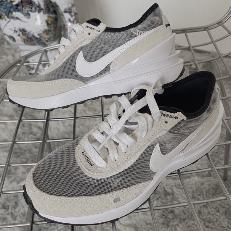 Nike Waffle One 小sacai 白石灰 平民sacai 現貨秒發
