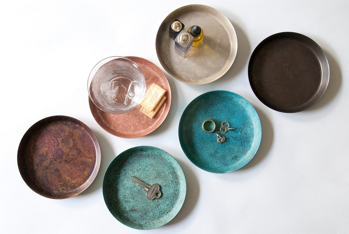 折井Orii 手工銅製托盤 S (6色)