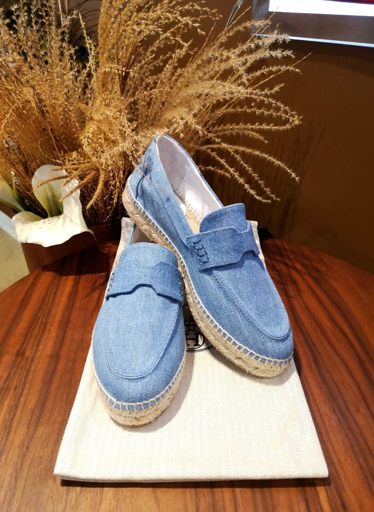 Trip espadrille in jeans