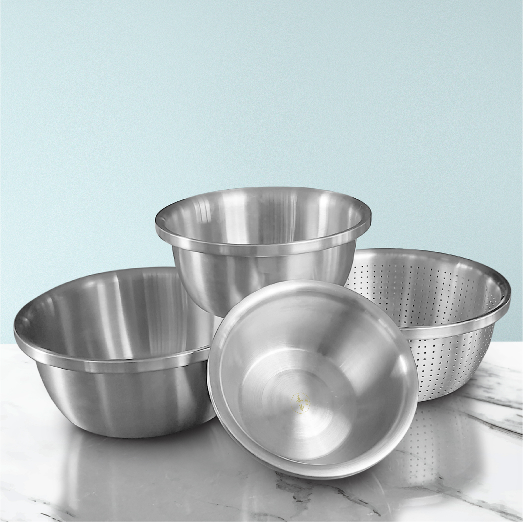 Stainless Steel Bowl 4pcs