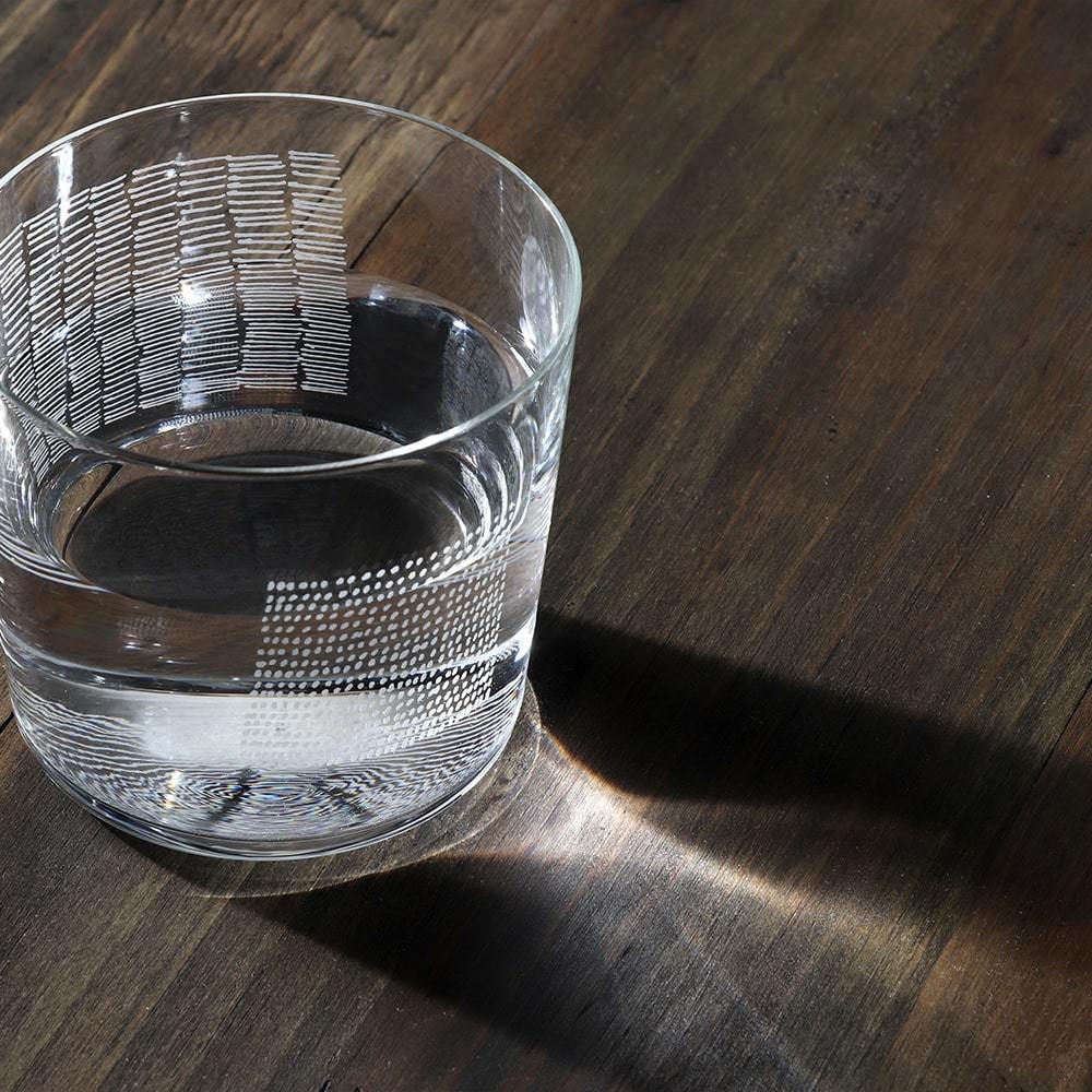 木村硝子店 點紋水杯