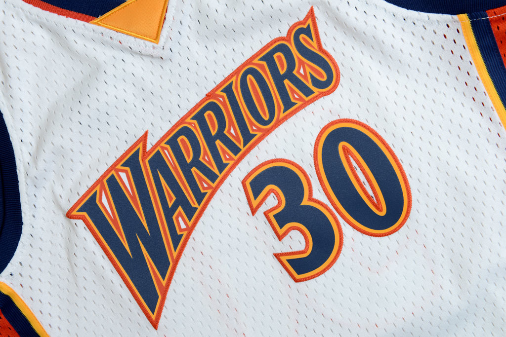 Mitchell & Ness 金州勇士隊 Stephen Curry 2009-2010 青年版 Swingman 球衣