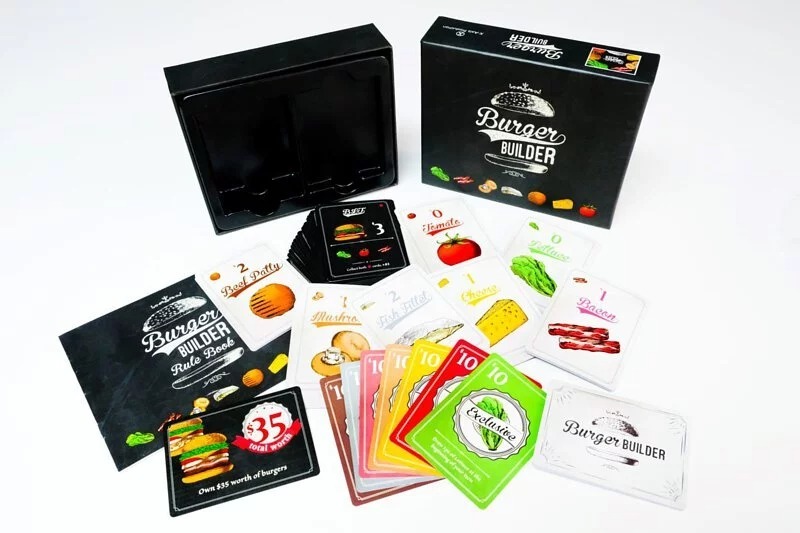Burger Builder丨卡牌遊戲丨香港本地桌遊 香港原創