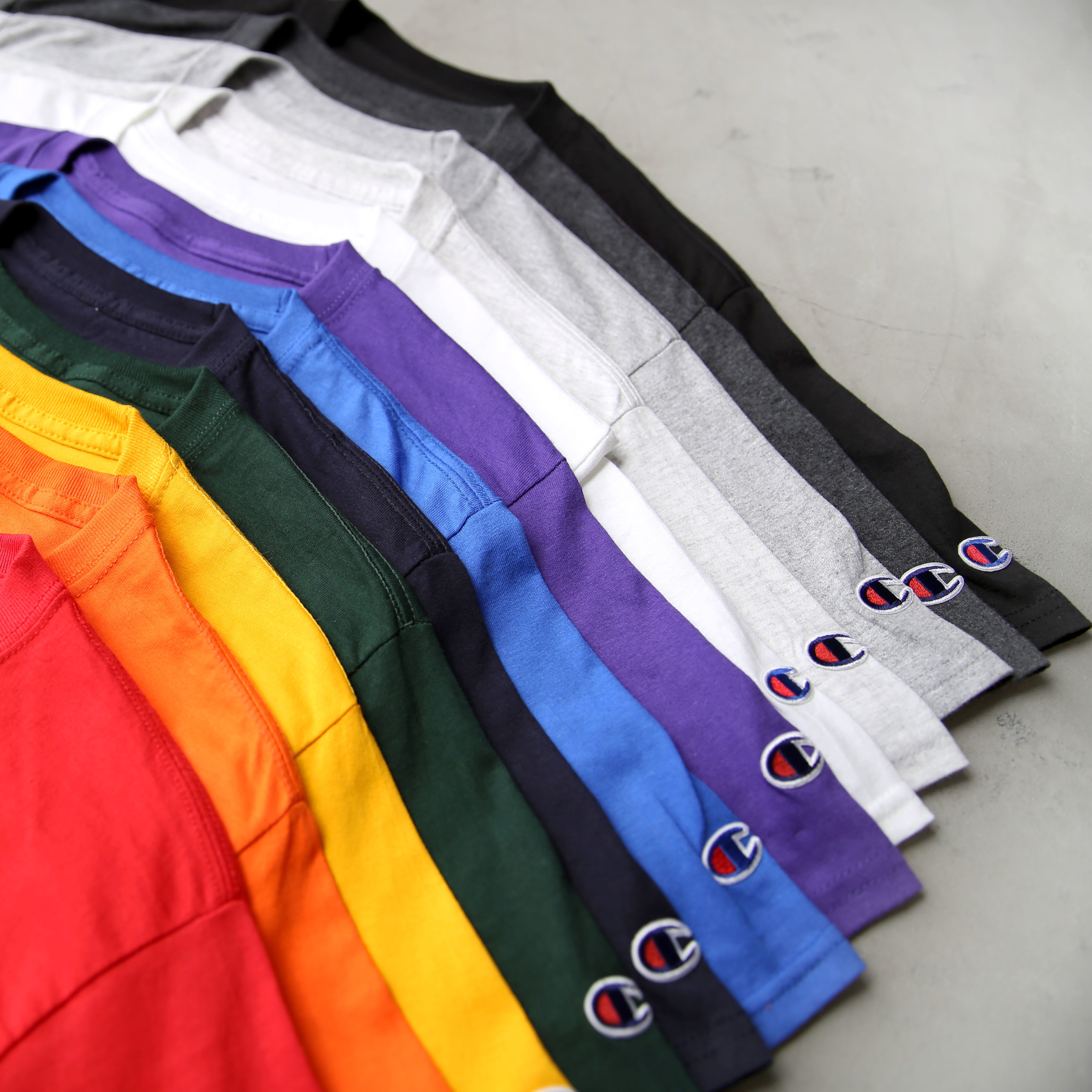 冠軍 Champion T425 6.1oz 高磅 袖口刺繡 短袖