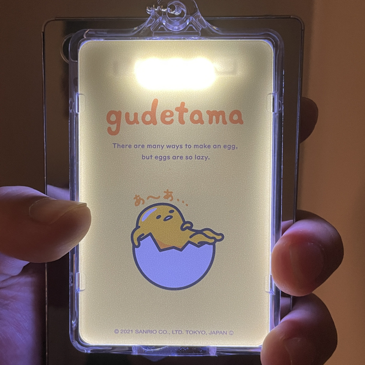 21188 Sanrio S-系列 Piica 發光八達通套 蛋黃哥