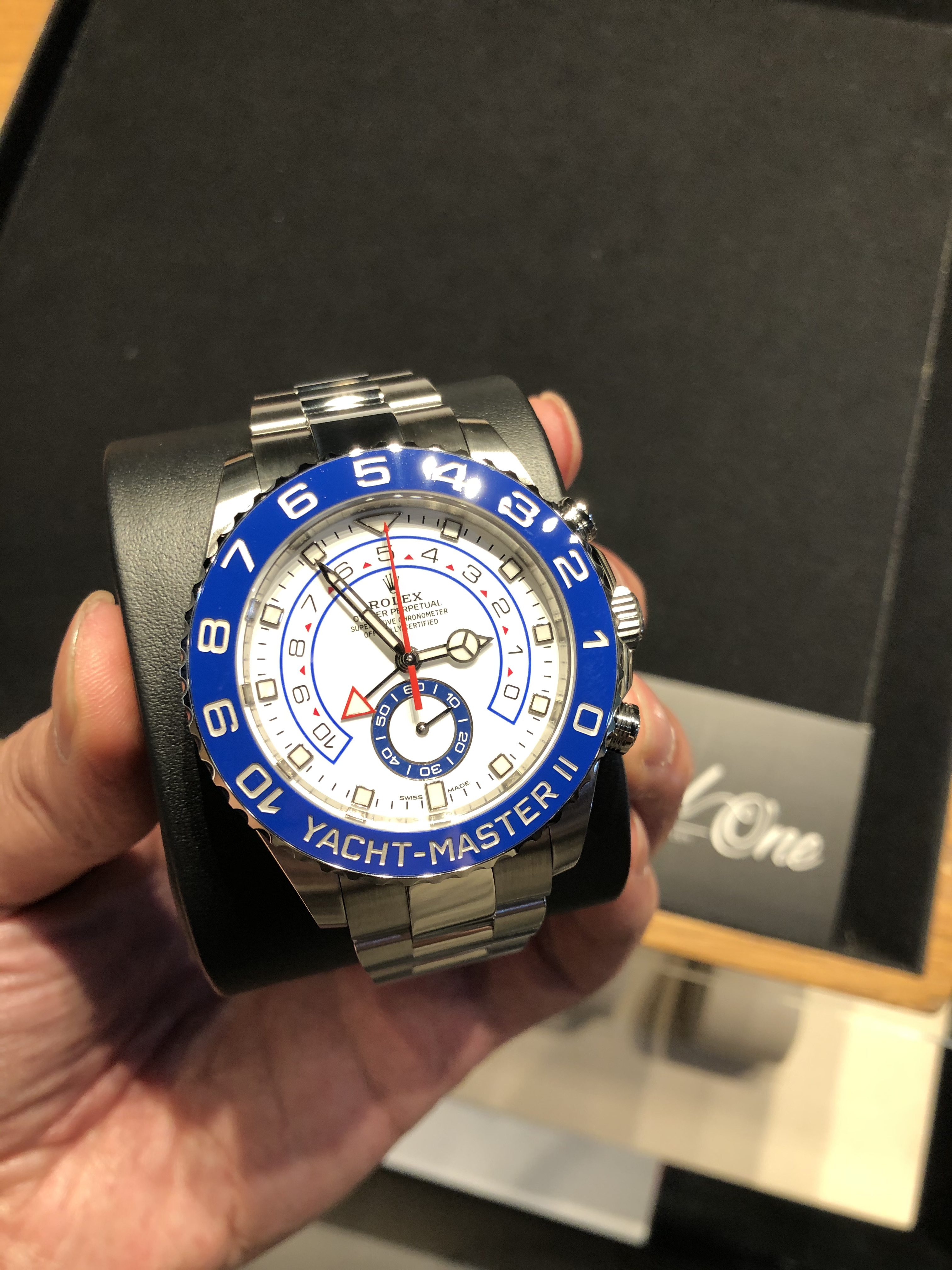 ROLEX 116680 YACHT MASTER 2 STAINLESS STEEL 44mm