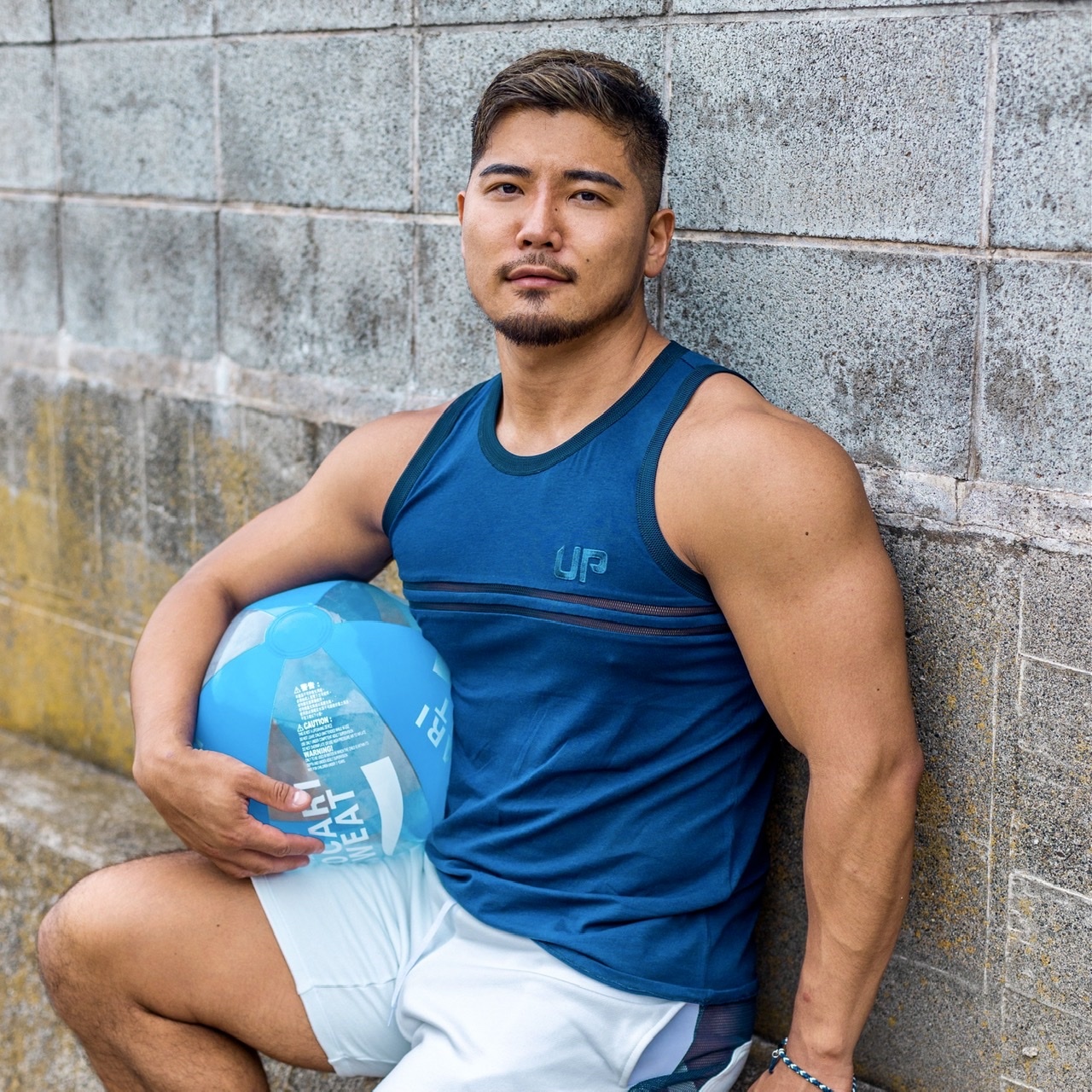 Army Tank Cut Out 透氣棉背心 海軍藍