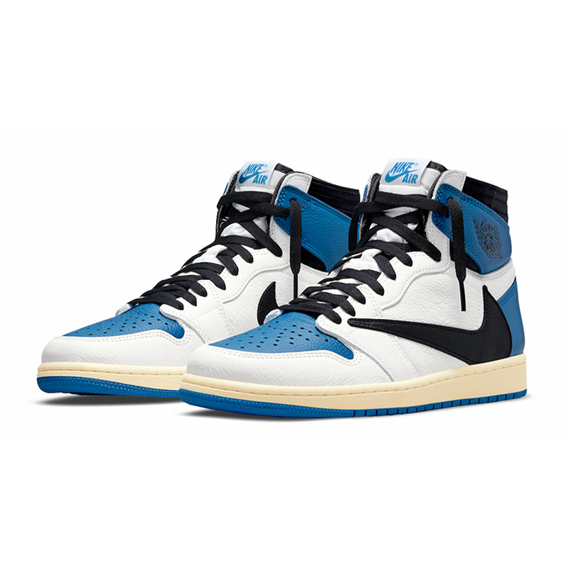 Air Jordan 1 High OG SP Fragment x Travis Scott  三方聯名 倒鉤 藤原浩 閃電 白藍色 DH3227-105 [台灣現貨]