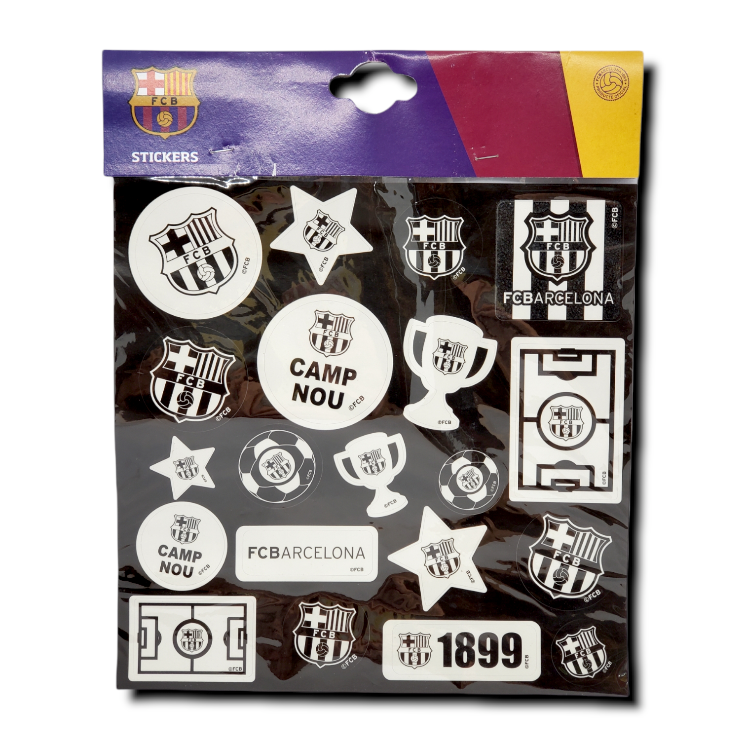 巴塞隆拿夜光貼紙