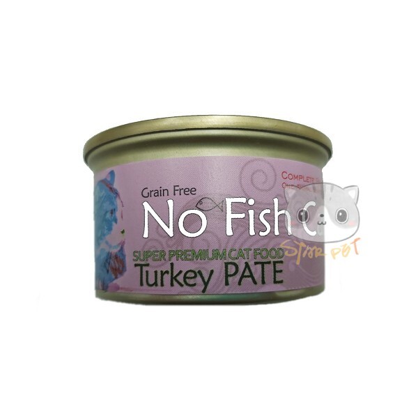 No Fish Cat Turkey Pate Cat Canned 85g