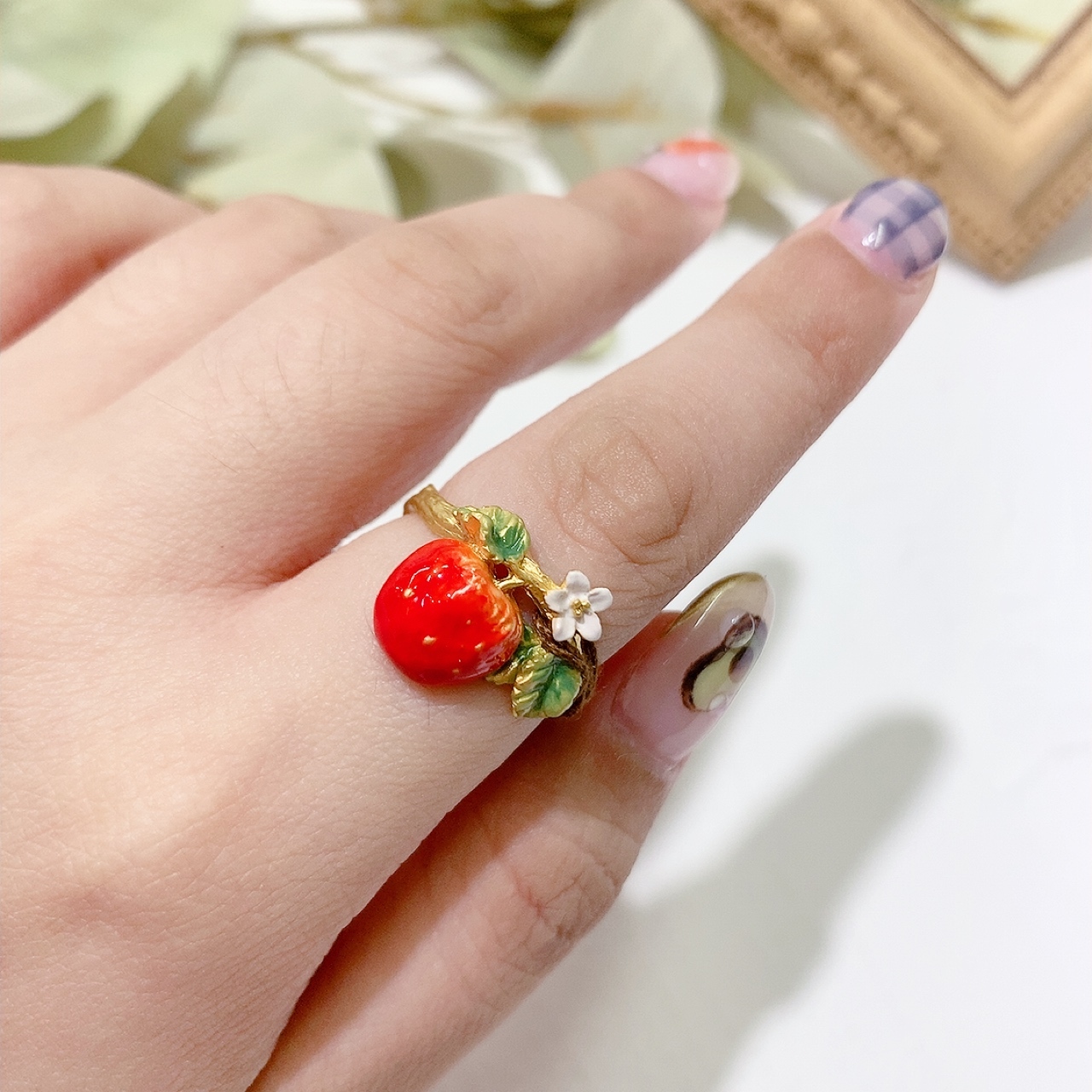 蘋果園髮插/戒指/心口針
