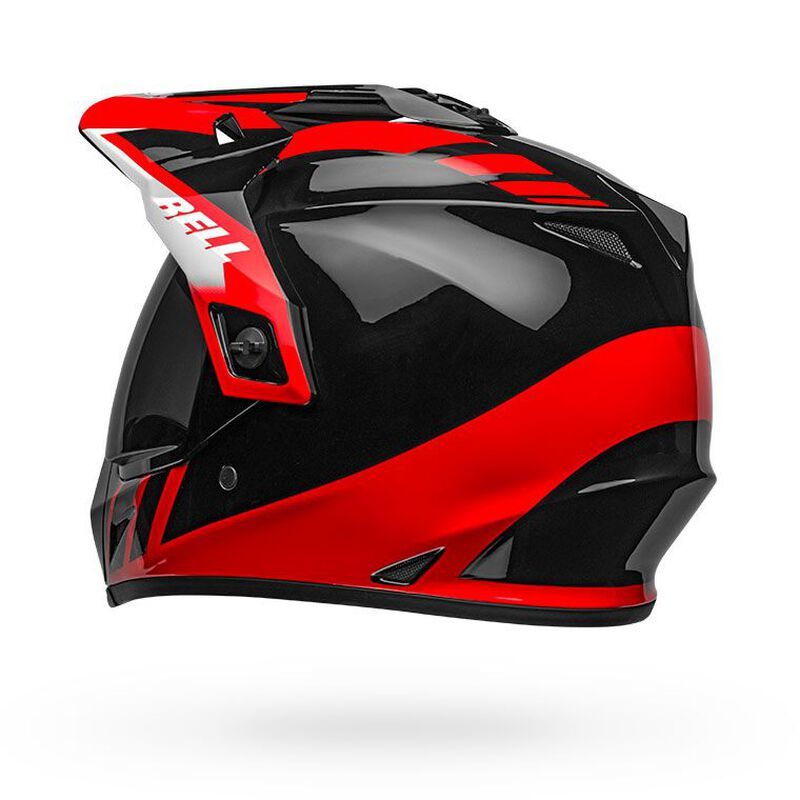 BELL MX-9 ADV MIPS DASH GLOSS BLACK/RED/WHITE 黑紅白 多功能帽