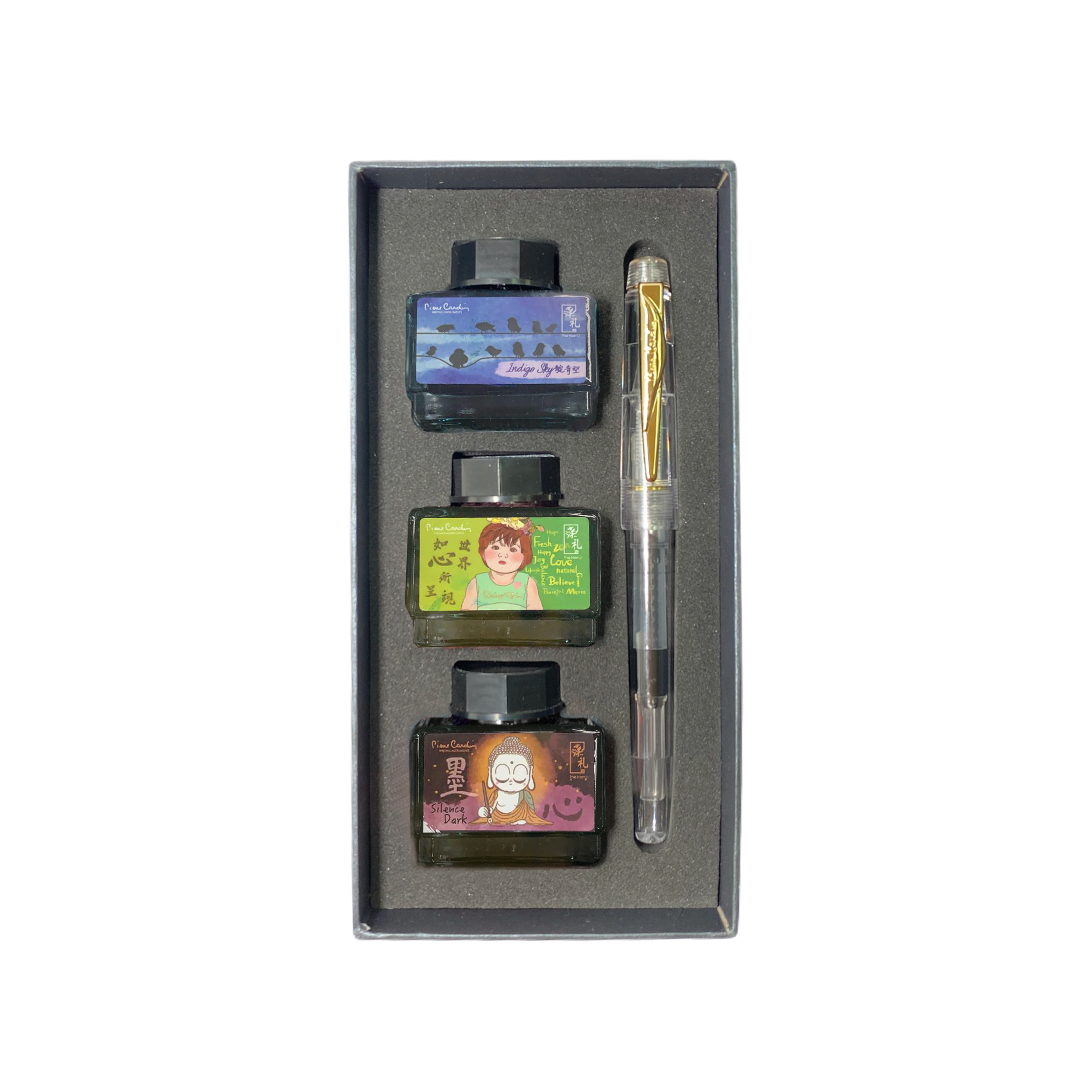 漢礼 x Pierre Cardin i-brush 萬年毛筆墨水套裝