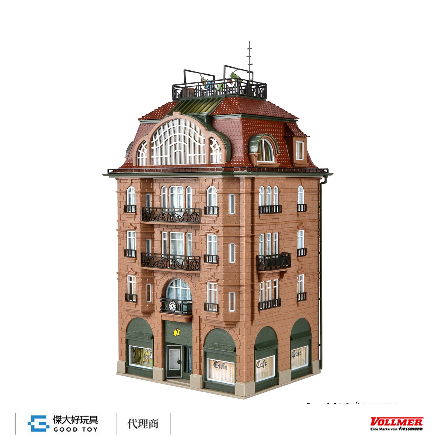 Vollmer 43770 HO Romantic café