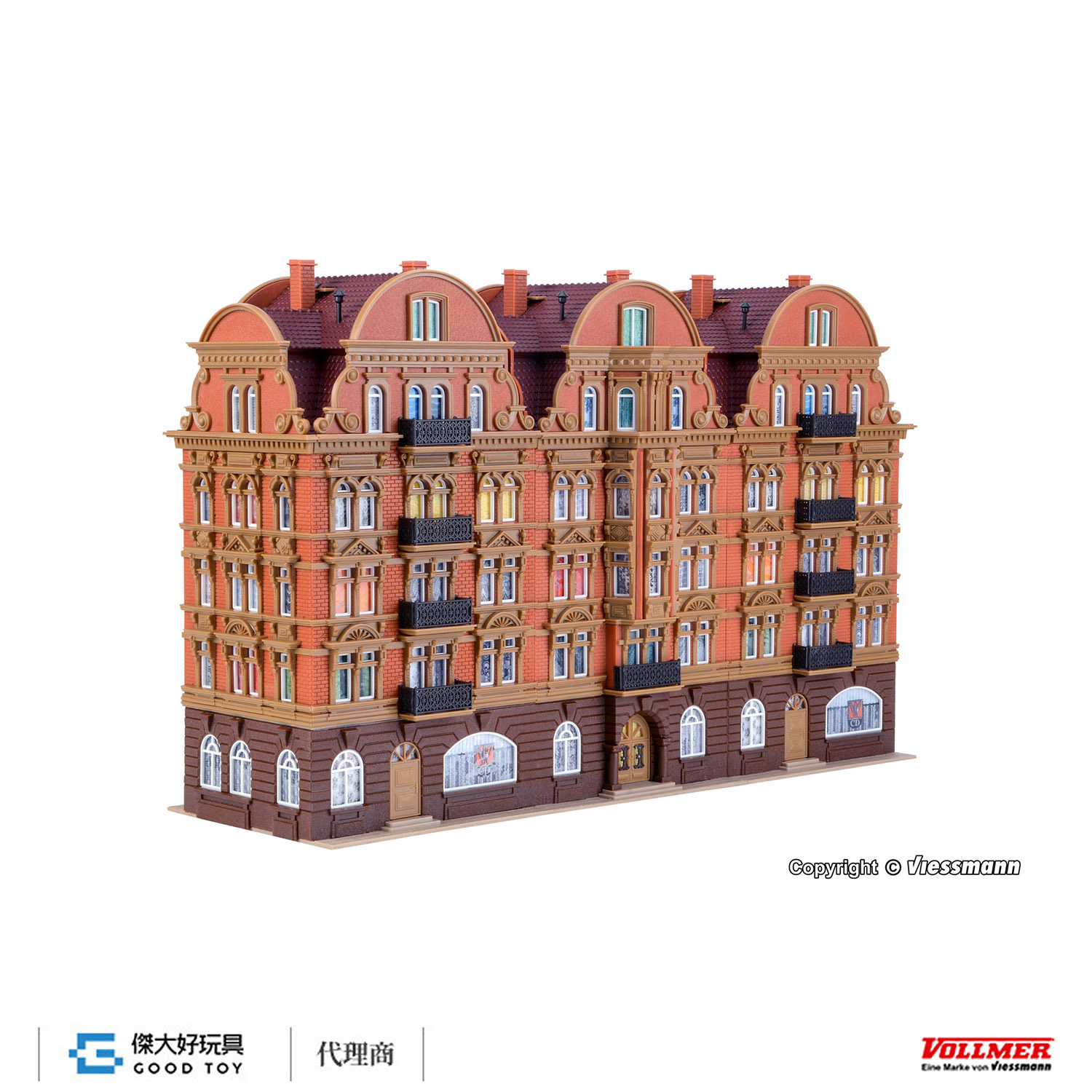 Vollmer 43775 HO Palais