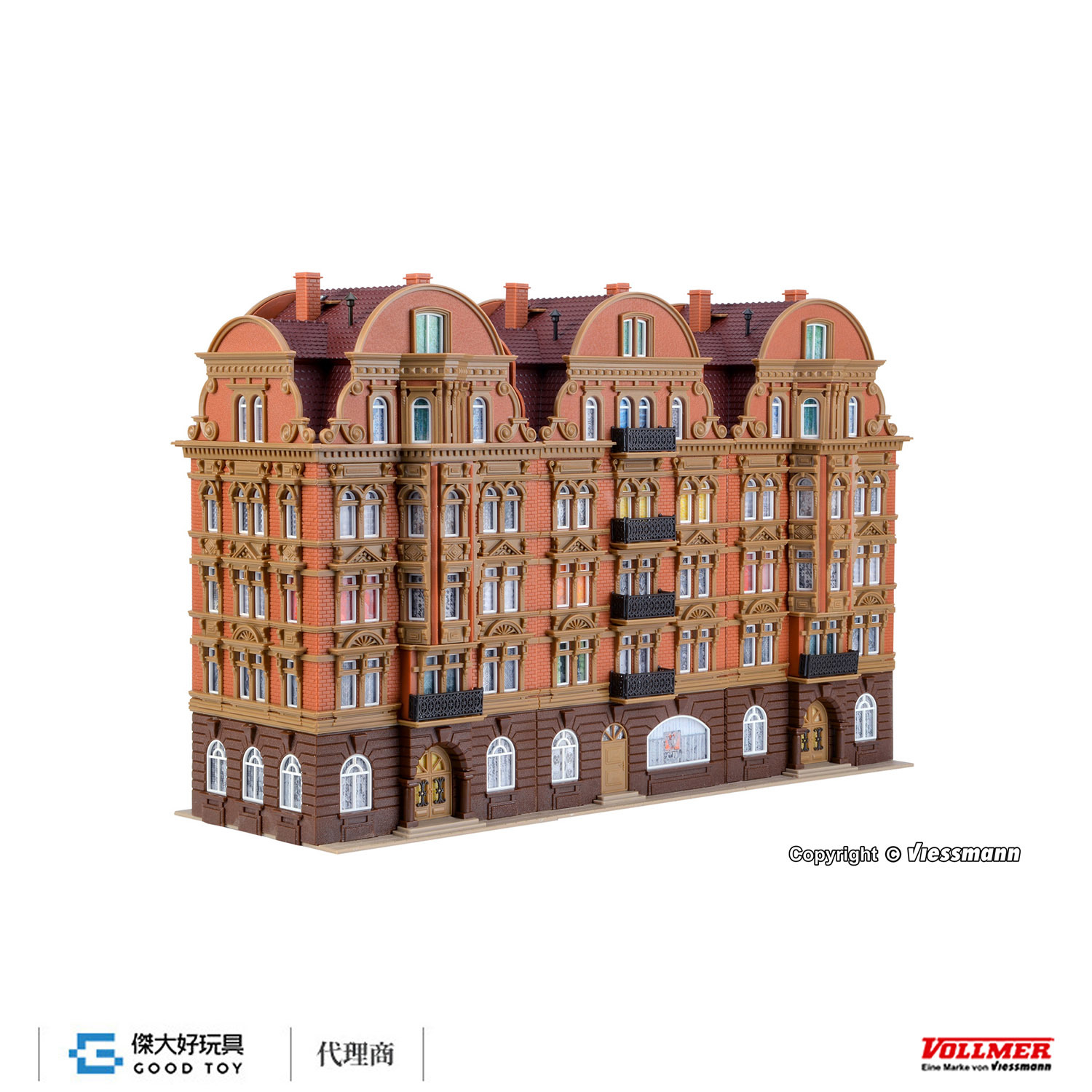 Vollmer 43775 HO Palais