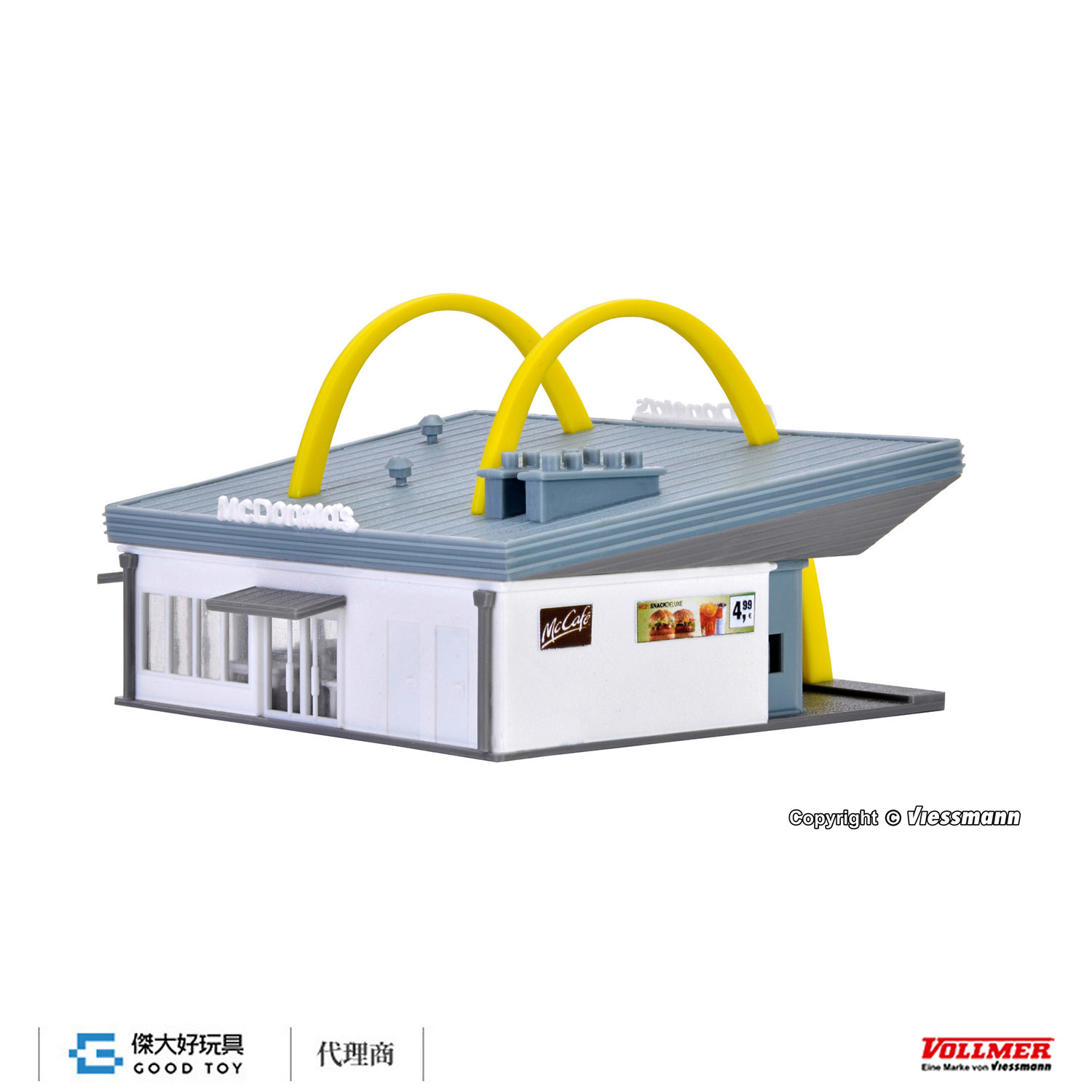 Vollmer 47765 N McDonald`s fast food restaurant with McDrive