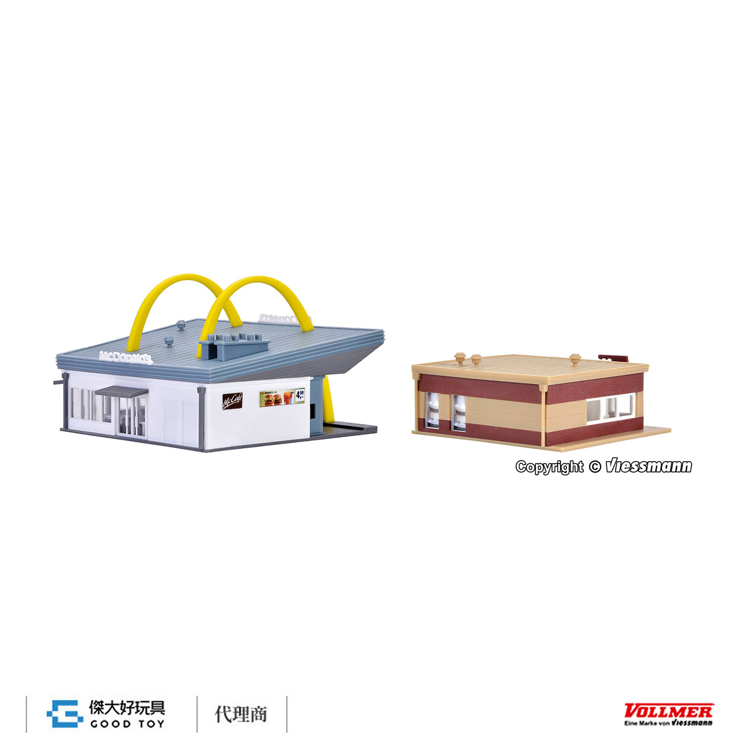 Vollmer 47766 N McDonald´s fast food restaurant with McCafé