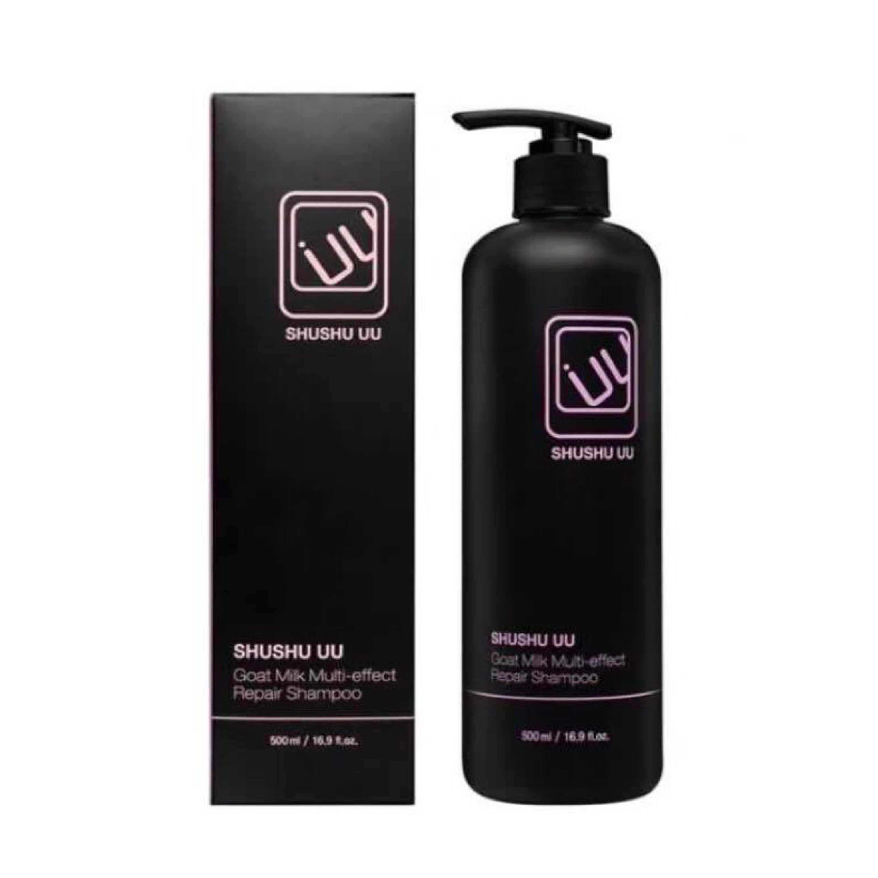 韓國 SHUSHU UU 粉墨防脫山羊奶洗髮水 (500ml) (EXP:2028.03)