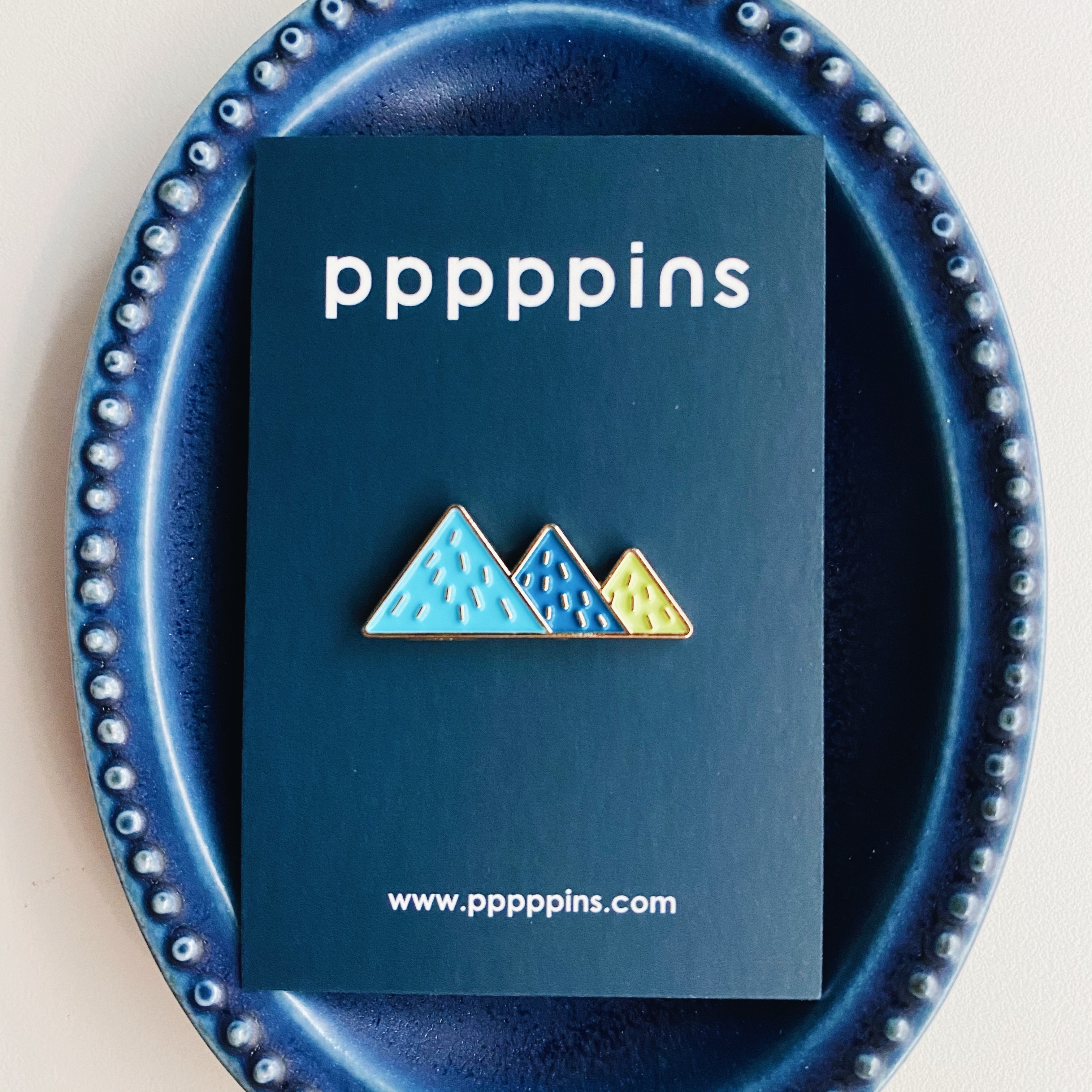 小山 琺瑯別針 胸章｜pppppins