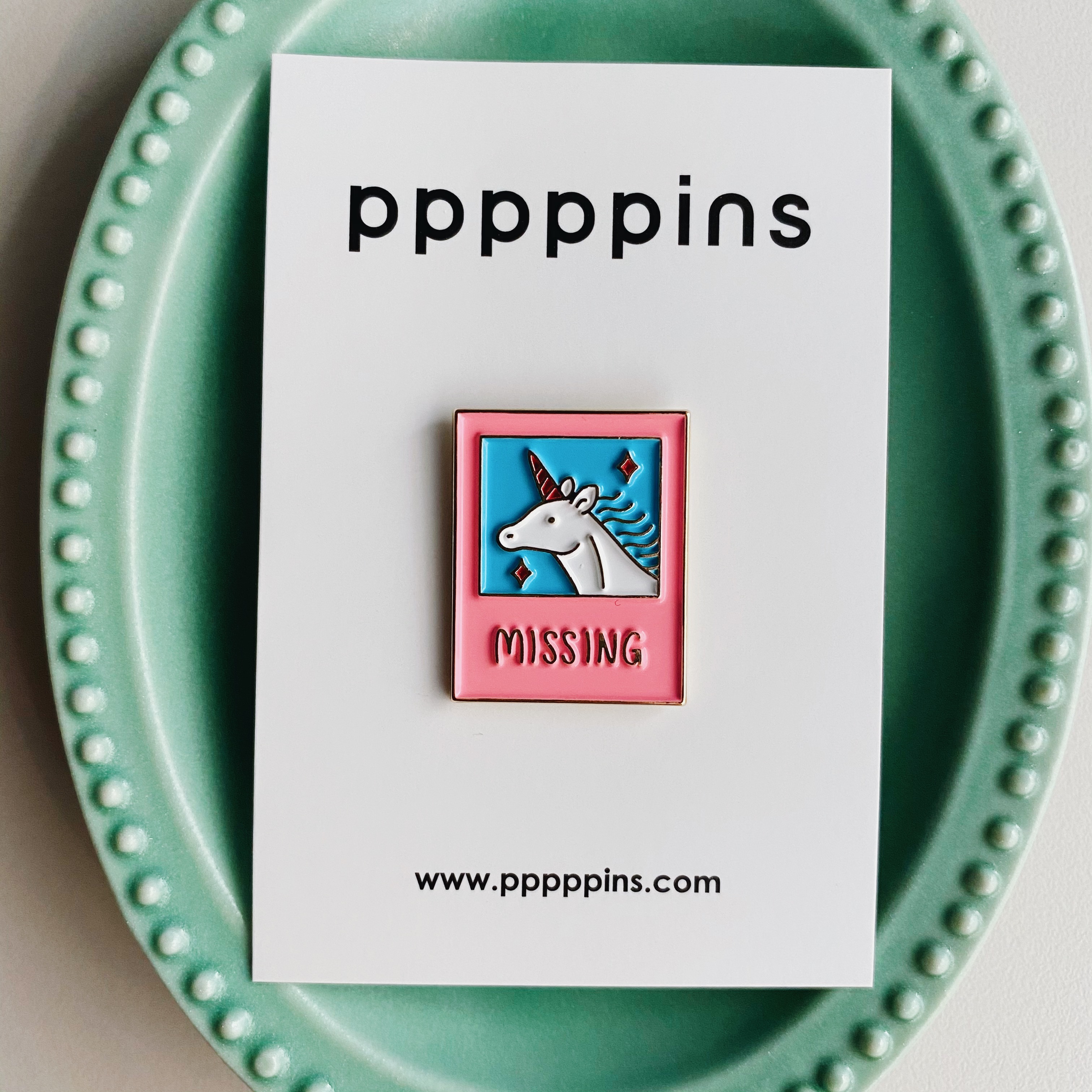 獨角獸 琺瑯別針 胸章｜pppppins