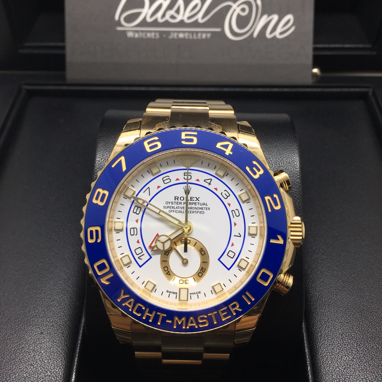 ROLEX 116688 YACHT MASTER 2 YELLOW FULL GOLD 44mm