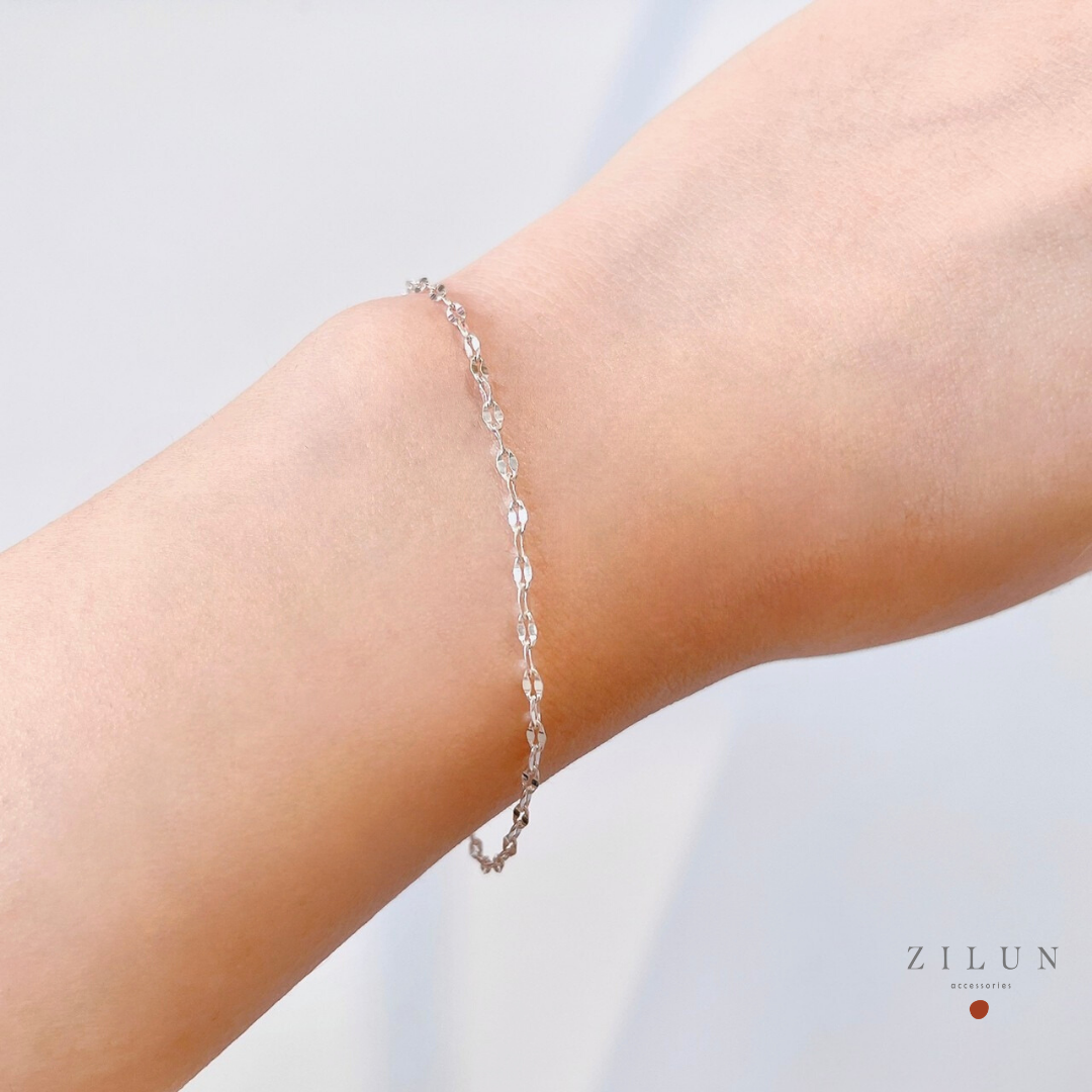 │簡約│高質感 • 貝殼 • 手鍊 • 純銀手鍊 • 925silver