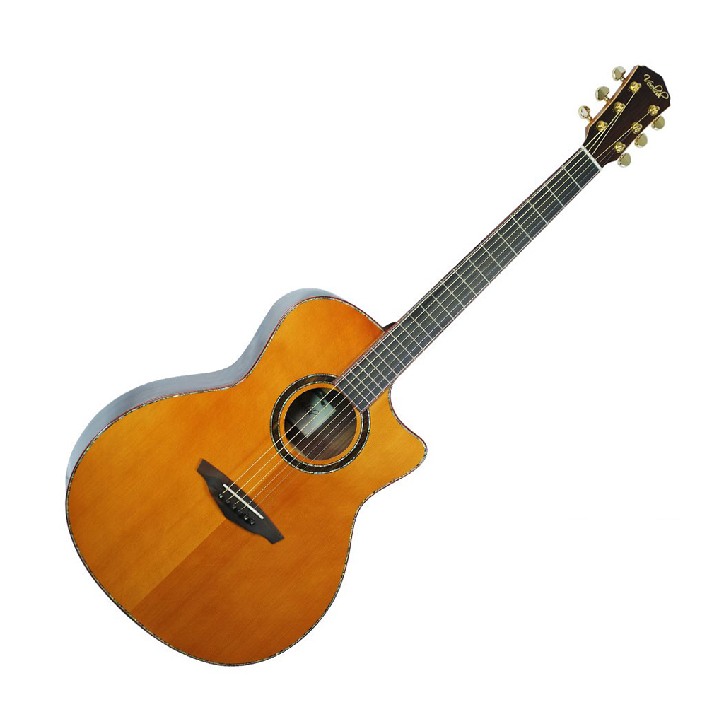 Veelah Veelah V57 系列 雪松 全單板 民謠吉他 木吉他 — 三峽烏克麗麗