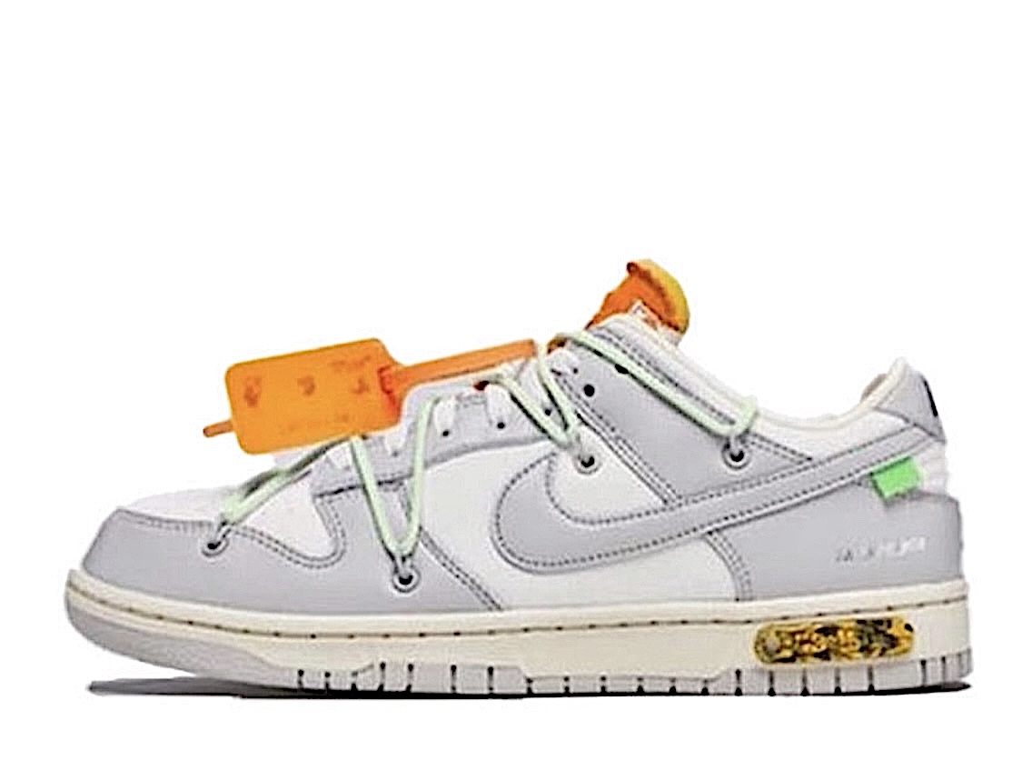 OFF-WHITE × NIKE DUNK LOW 1 OF 50 