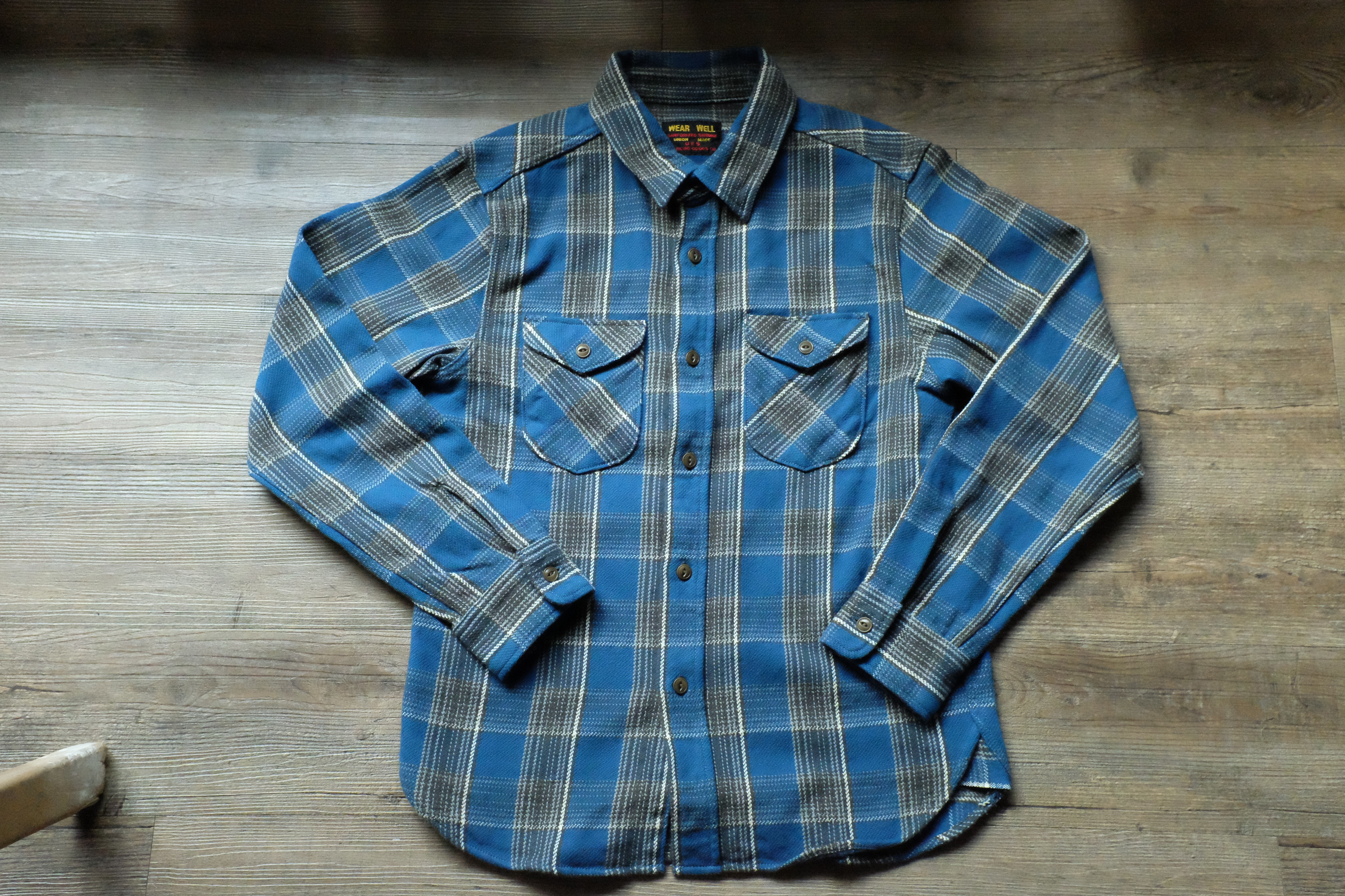 UES 法蘭絨襯衫 NAVY