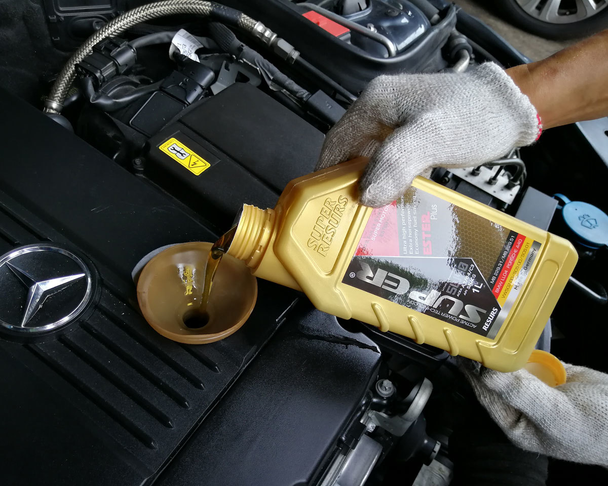 super ester plus 5w40 1 litre w204 motor oil