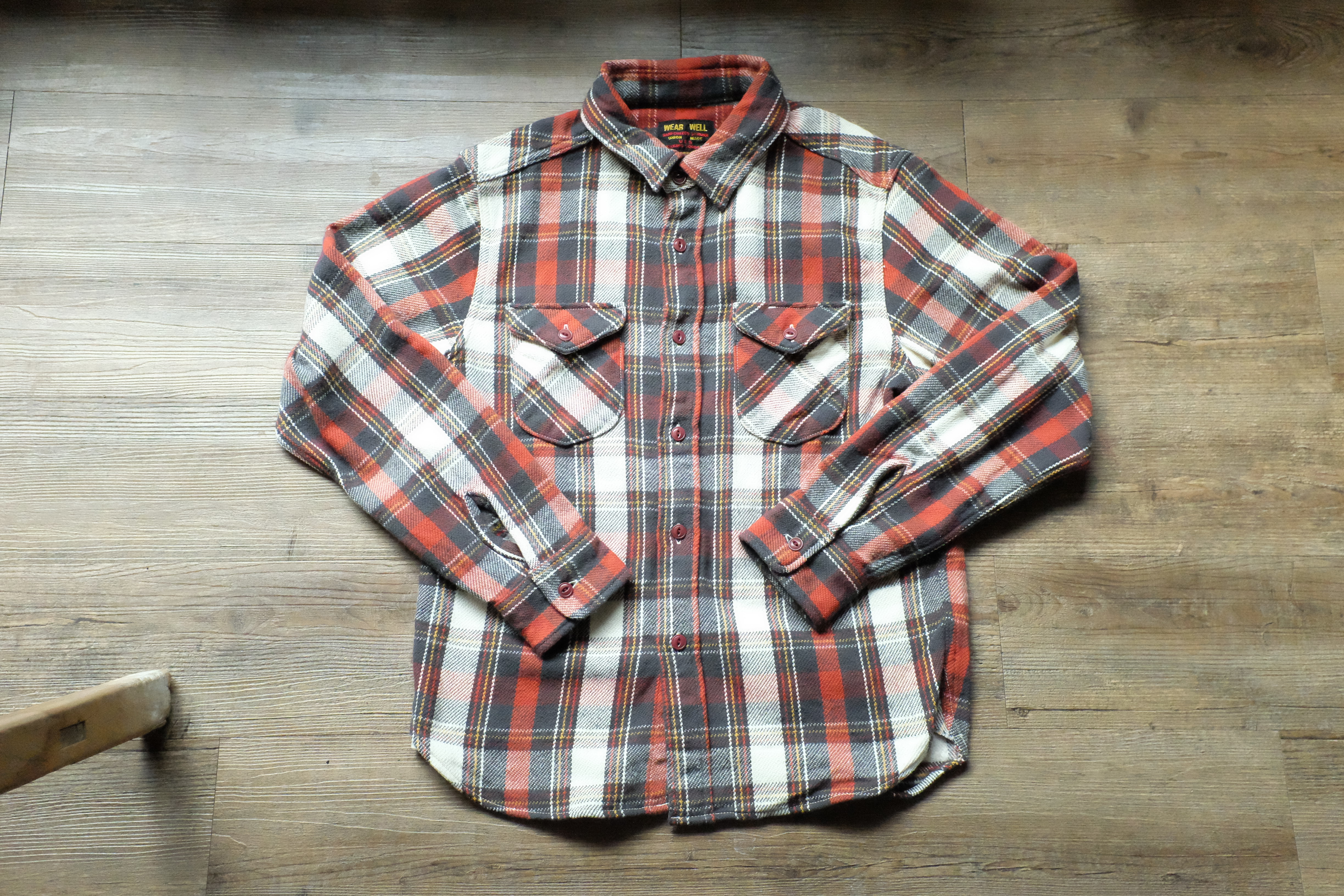 UES 法蘭絨襯衫 RED