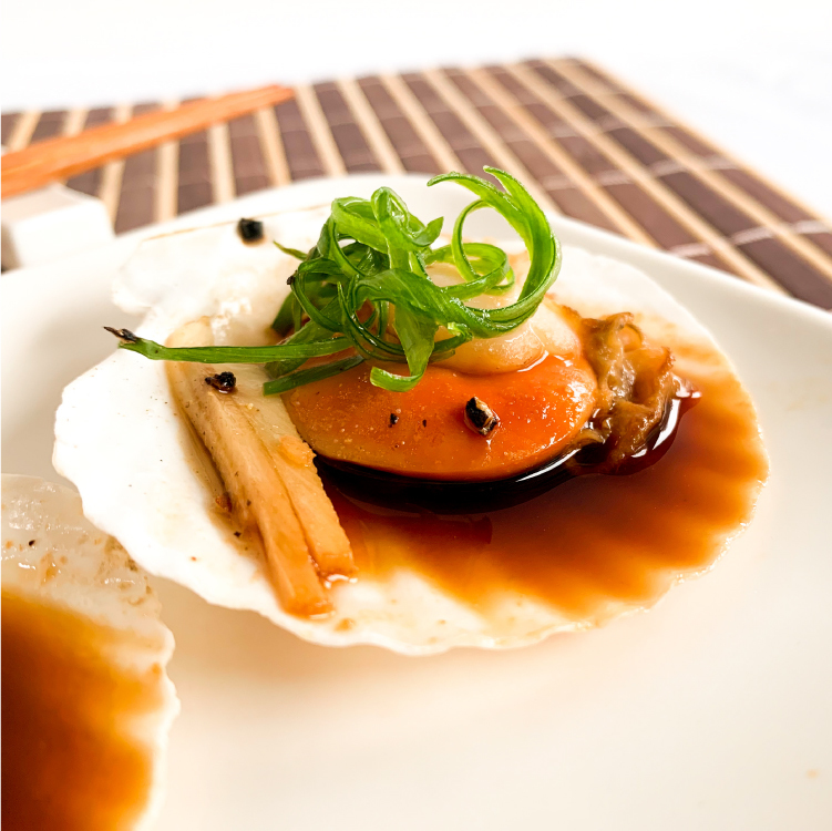 【鮮甜半殼扇貝】