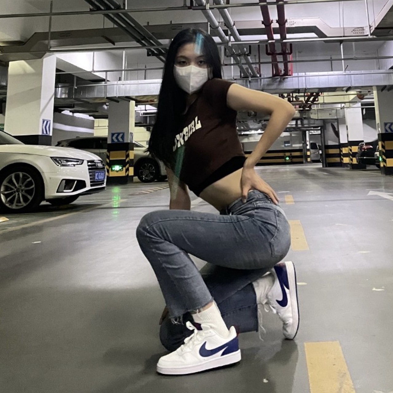 【現貨】Nike Court Borough Low GS 白藍色  BQ5448-113