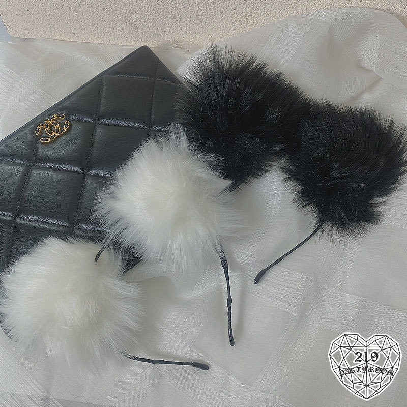 毛茸茸大狐狸耳朵髮箍