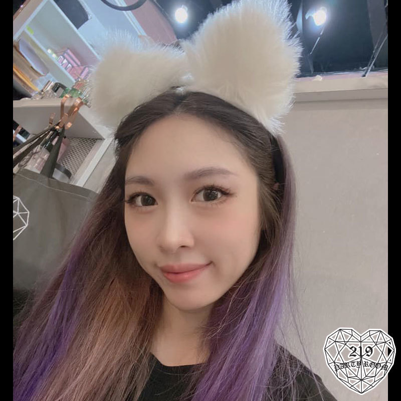 毛茸茸大狐狸耳朵髮箍