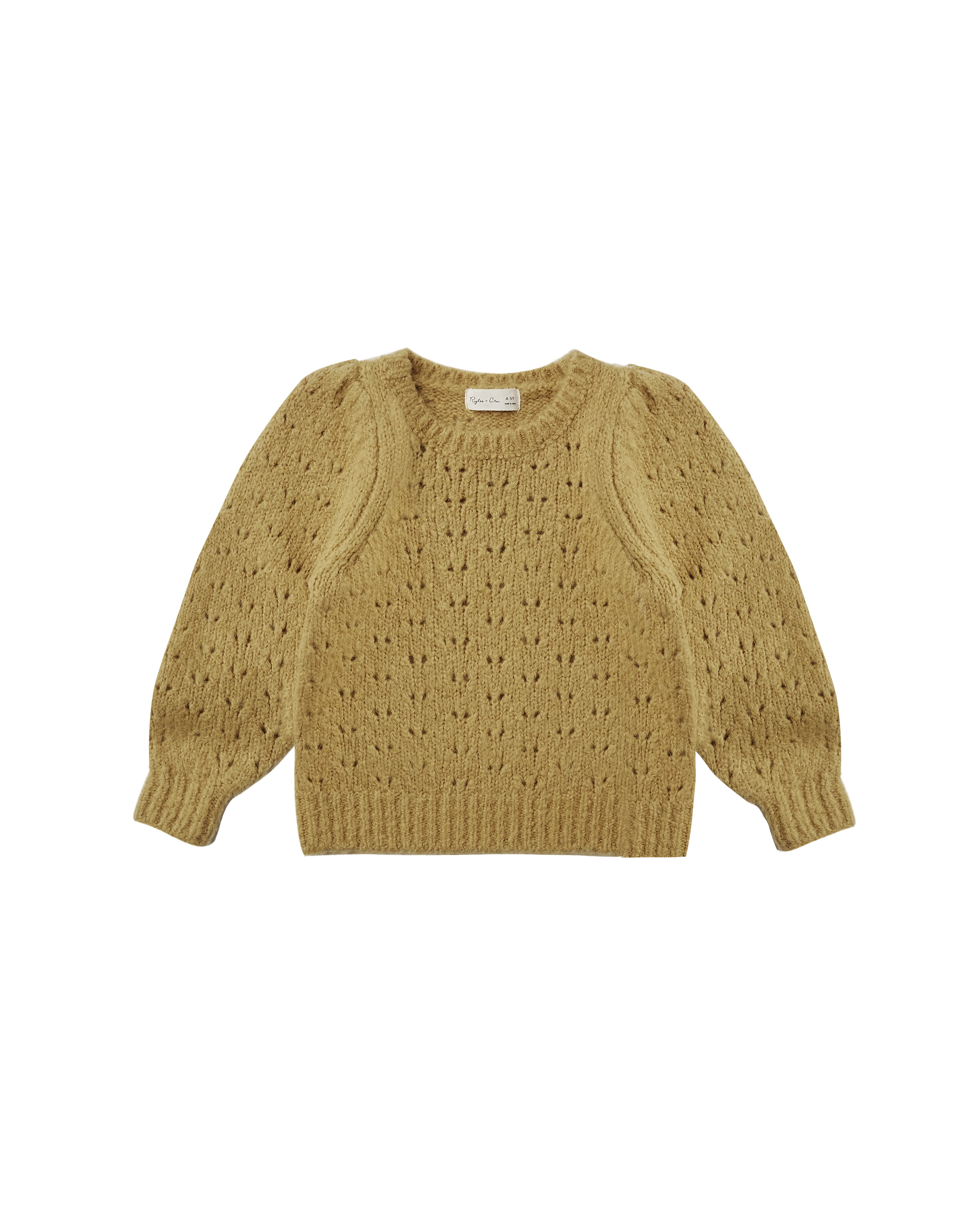 RYLEE AND CRU - Balloon Sweater（Gold）