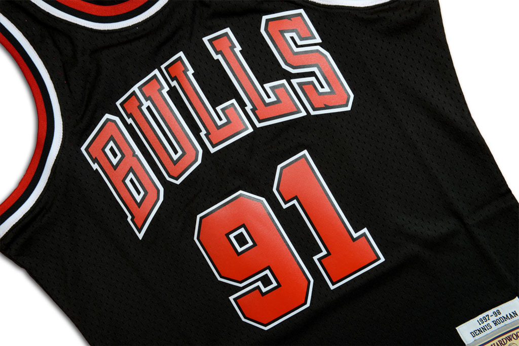 Mitchell & Ness 芝加哥公牛隊 Dennis Rodman 1997-1998 復刻 Swingman 球衣