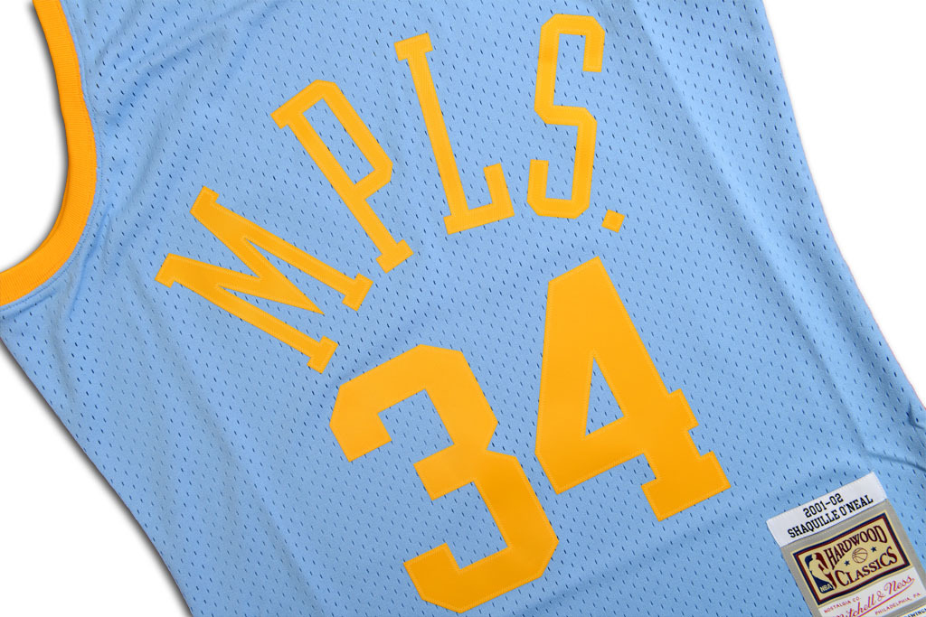 Mitchell & Ness 洛杉磯湖人隊 Shaquille O'neal 2001-2002 復刻 Swingman 球衣