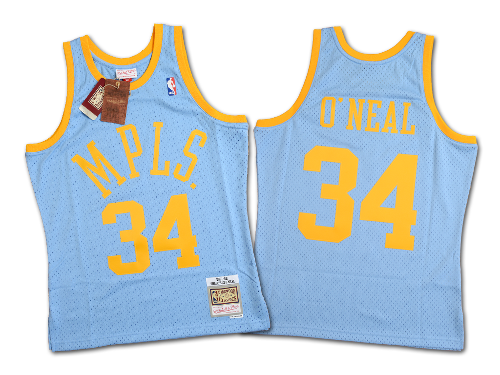 Mitchell & Ness 洛杉磯湖人隊 Shaquille O'neal 2001-2002 復刻 Swingman 球衣
