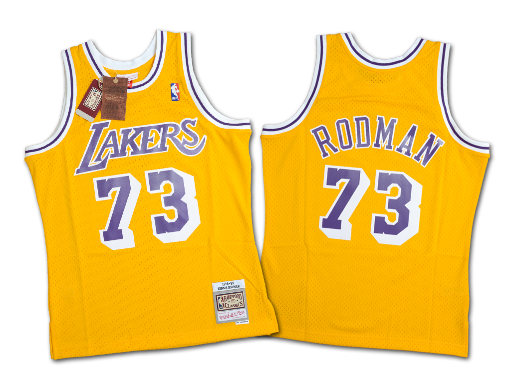 Mitchell & Ness 洛杉磯湖人隊 Dennis Rodman 1998-1999 復刻 Swingman 球衣