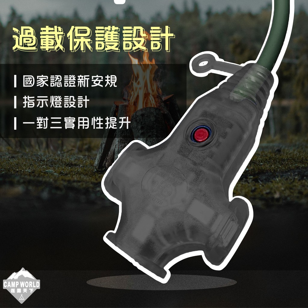 【捷銳】-(新安規)動力線延長線