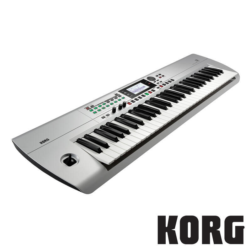 展示 特價出清 Korg i3 61鍵 編曲工作站 自動伴奏 中文面板 銀色
