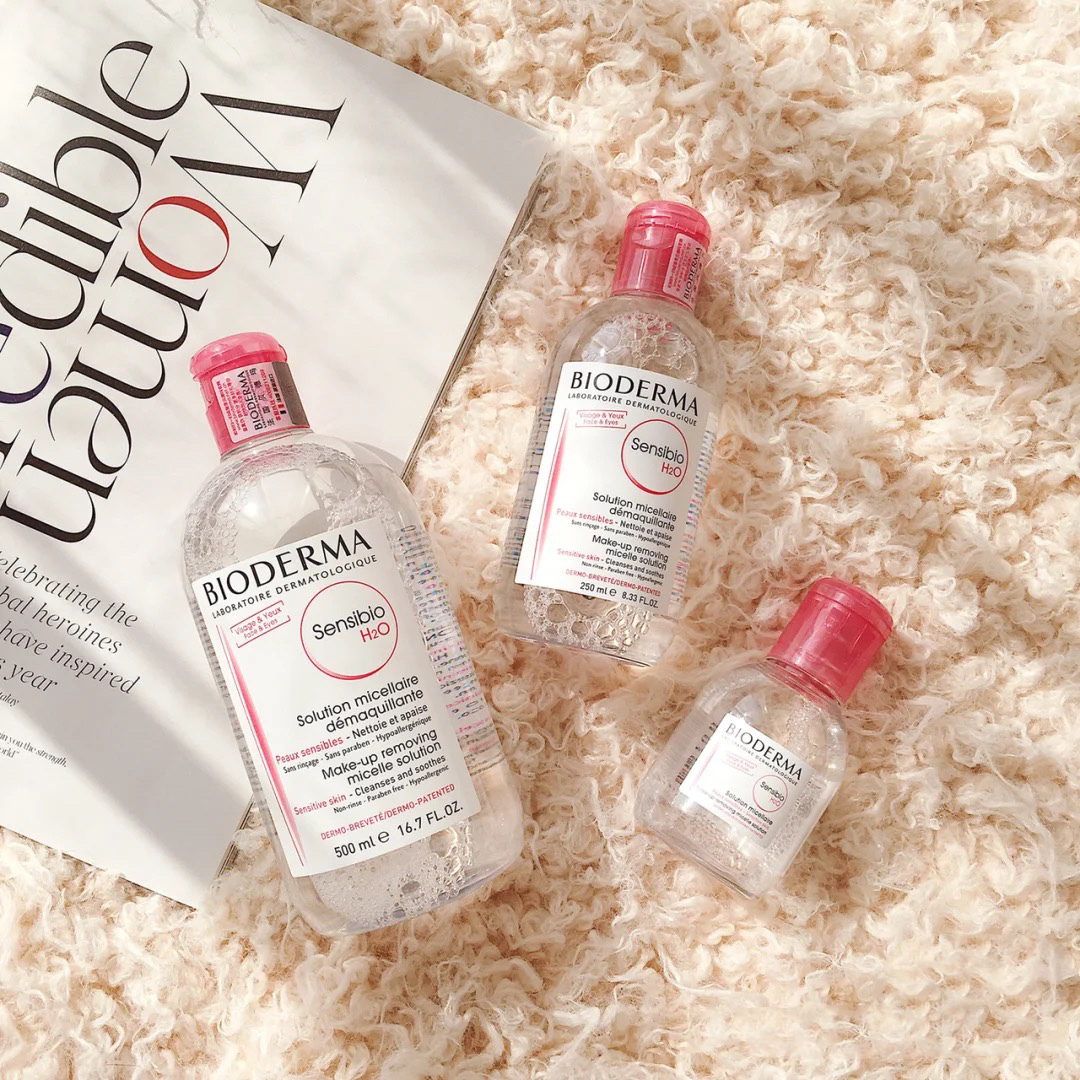 現貨  BIODERMA貝膚德瑪舒敏高效潔膚液500ml 小紅水