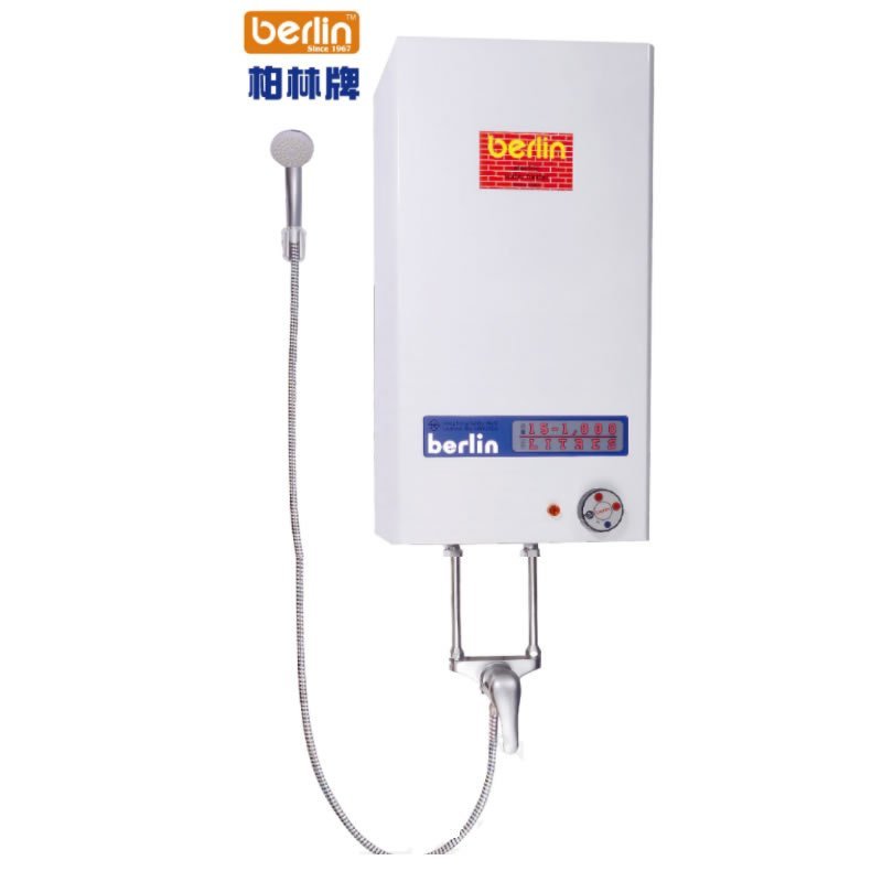 柏林  Berlin  NPF601‧花灑儲水式電熱水爐‧6加侖‧23公升‧香港製造‧香港行貨,原廠1年保養,內膽5年保養‧