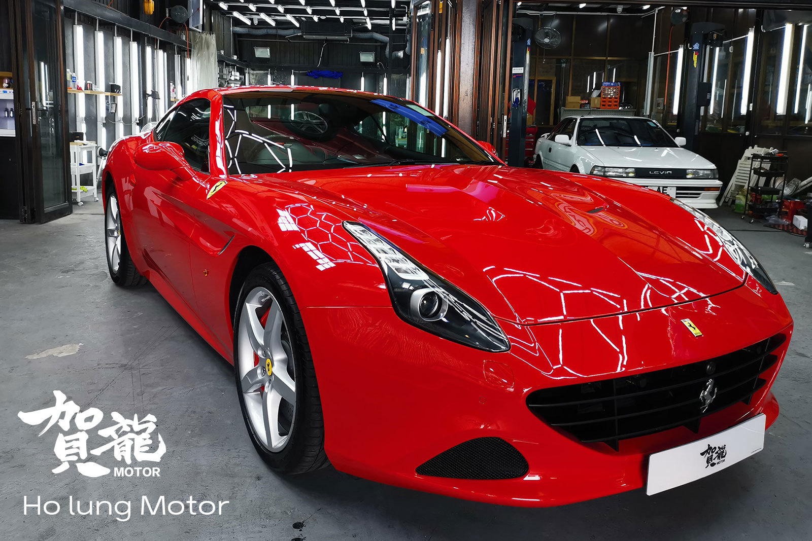 red 法拉利 ferrari california 賀龍汽車維修 Ho Lung Motor