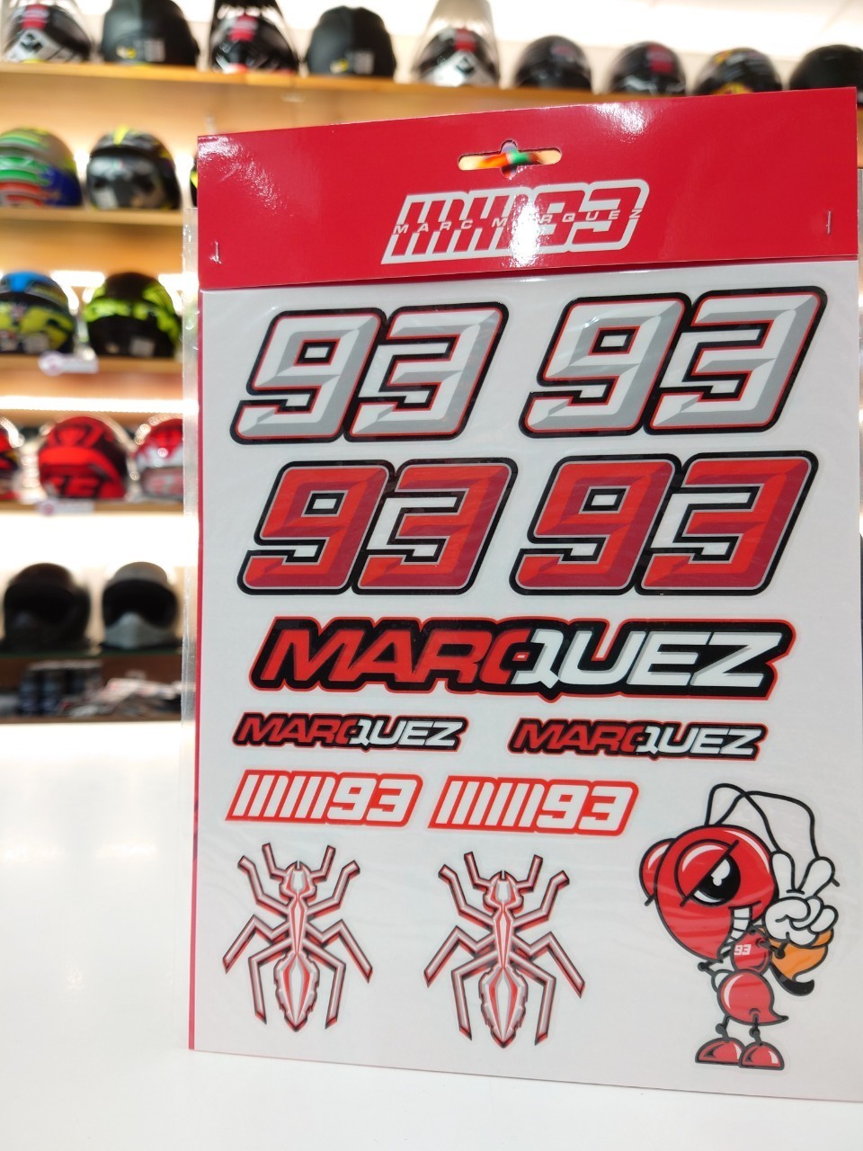 MotoGP MM93 BIG 貼紙 MARC MARQUEZ MotoGP周邊